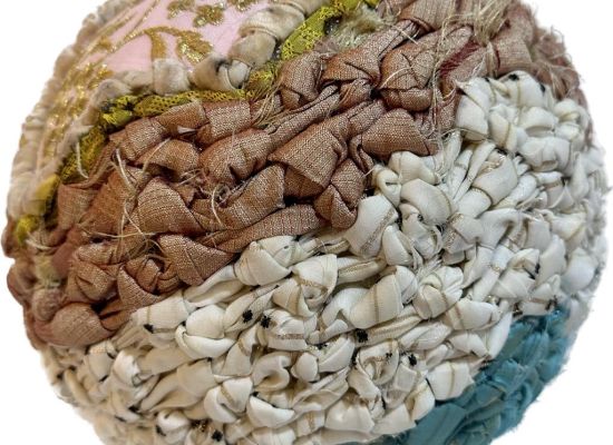 Prayer of Day Fifteen Work Size: 70 cm Medium: Fabrics